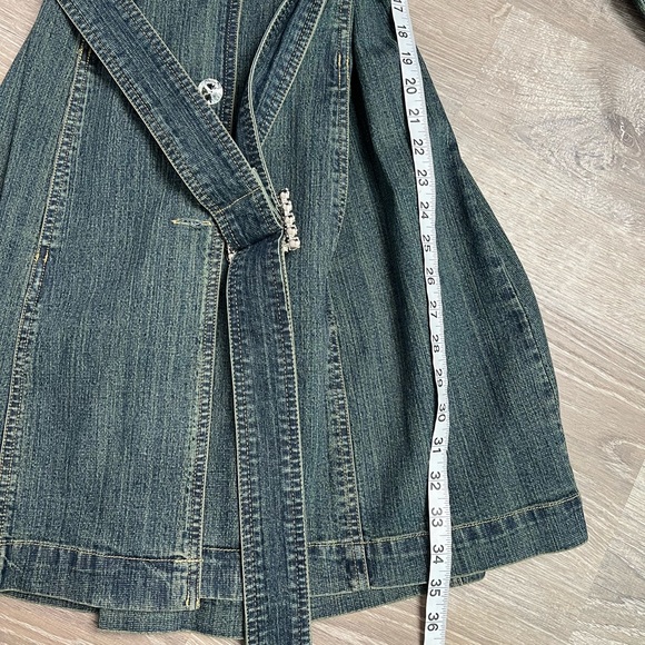 NWT Ivy Jane Gorgeous Jean Jacket with Belt- Medium‎ - Picture 8 of 12